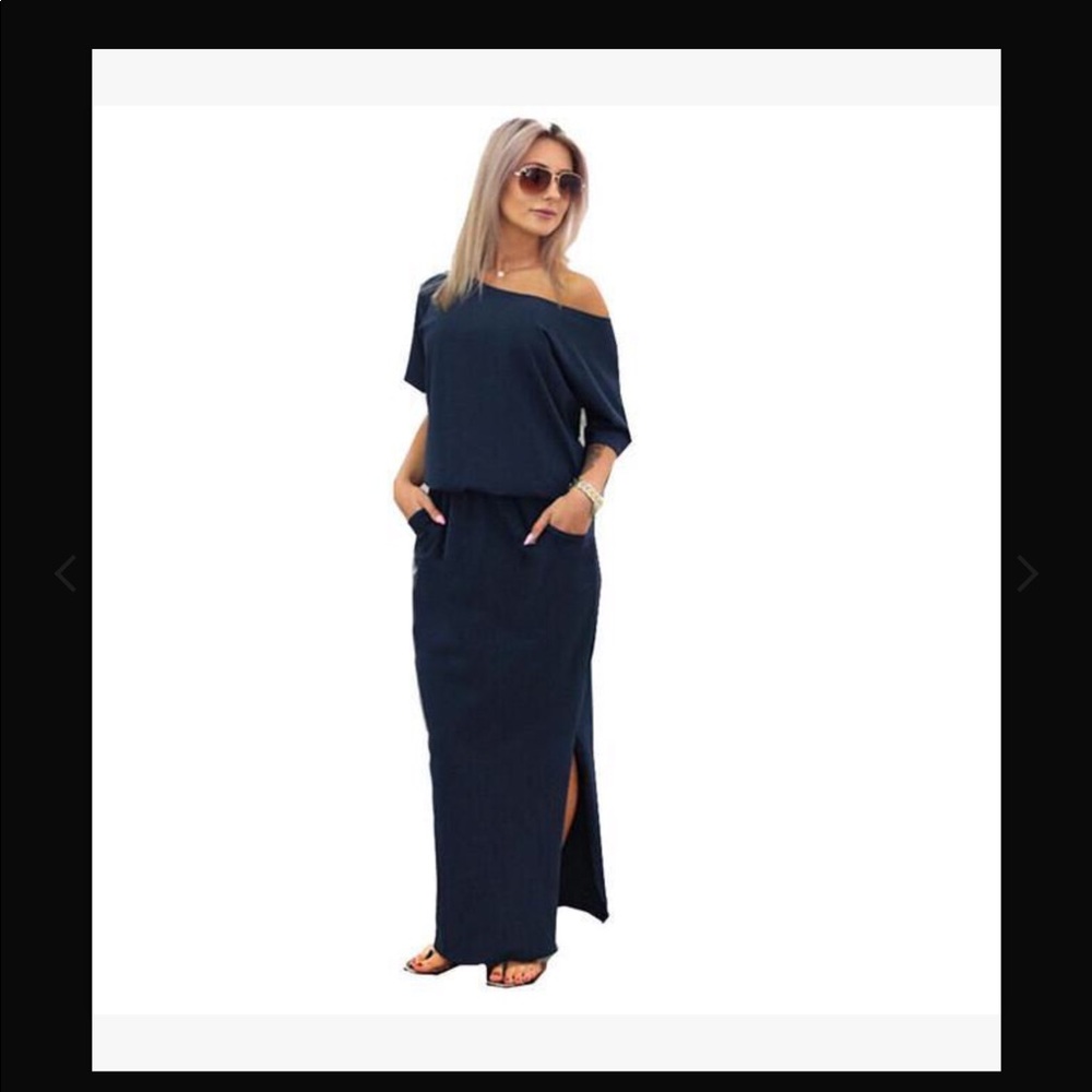 Burlap Maxi Dress
